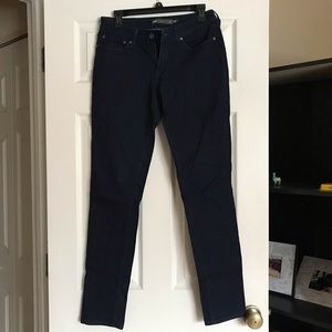 Navy Levi Bold Curve Modern Rise Skinny